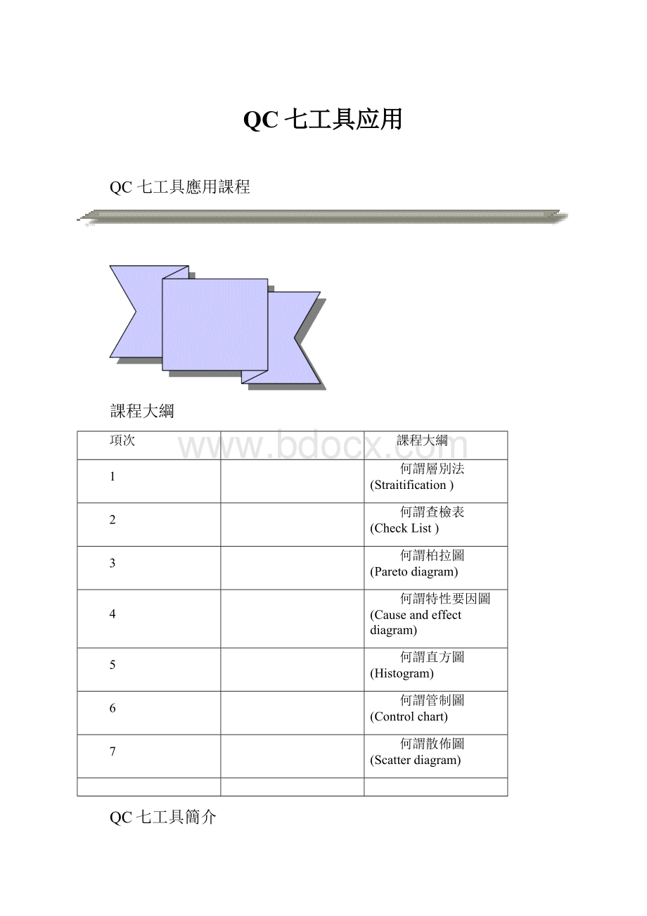QC七工具应用.docx