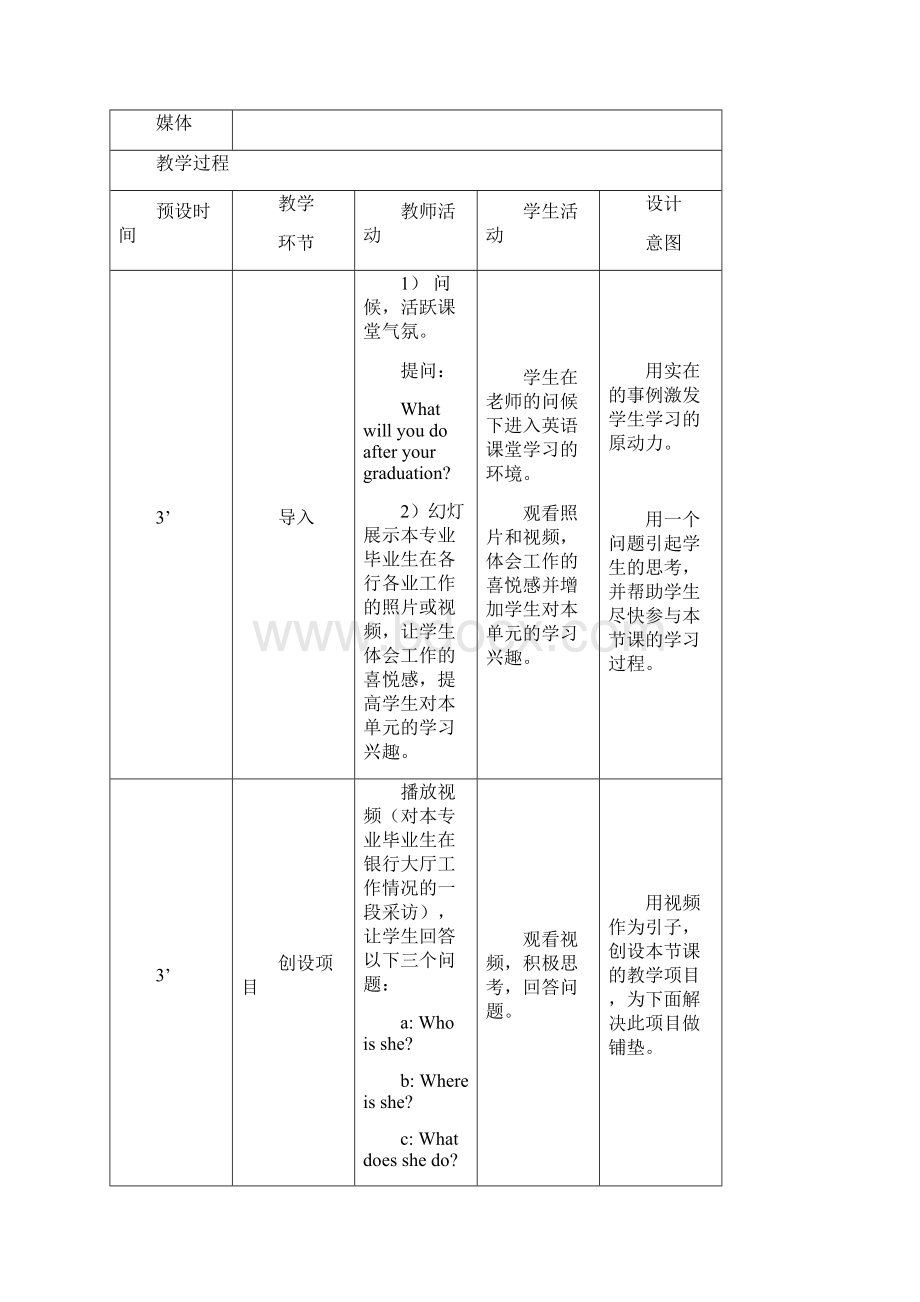 外研版中职国规英语教材基础模块第一册第2单元.docx_第3页