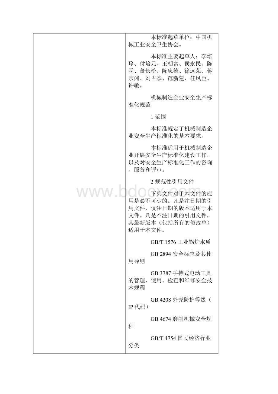 AQT7009机械制造企业安全生产标准化规范Word格式.docx_第2页