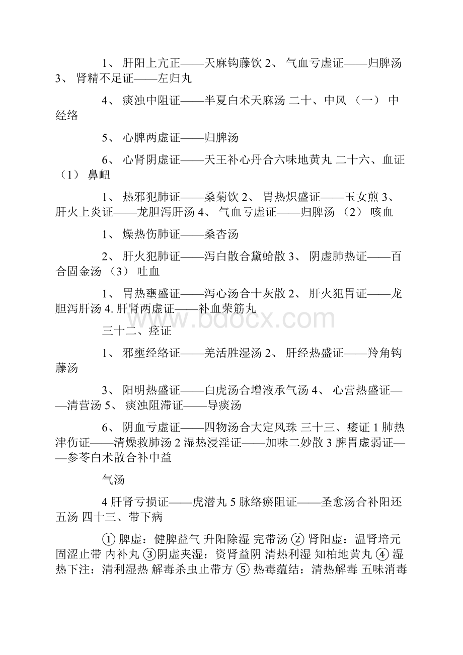 10中医执业医师考试重点总结实践技能考试中医内科学与笔试阶段不同.docx_第2页