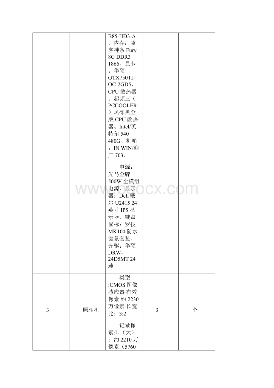 一项目名称技术规格和配置要求数量Word格式文档下载.docx_第2页