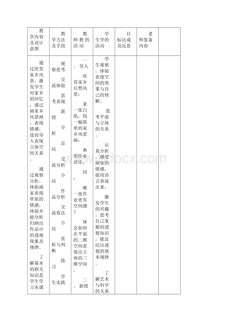 湘教新版七年级美术下册教案 全册.docx_第2页