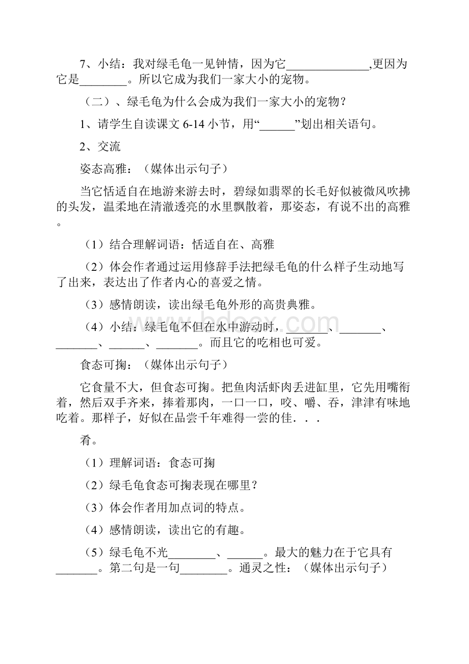 21绿毛龟教案.docx_第3页