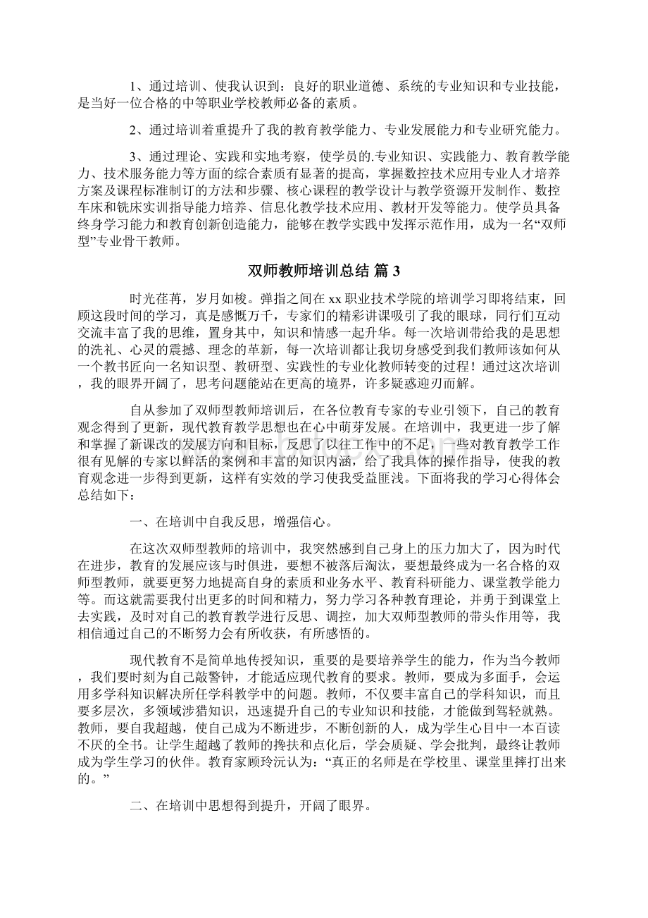 双师教师培训总结三篇.docx_第3页