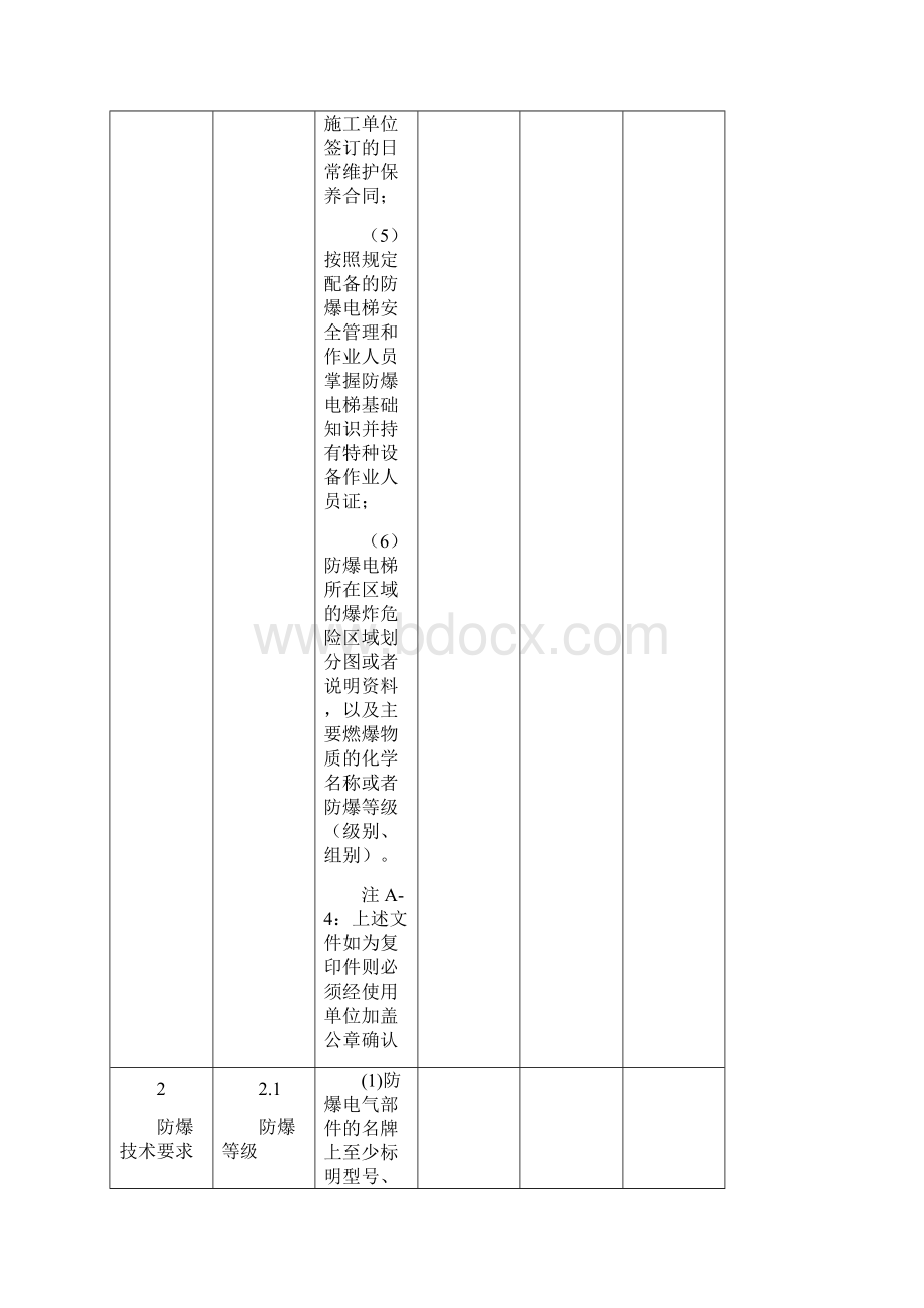 防爆电梯监督检验和定期检验内容要求与方法.docx_第3页