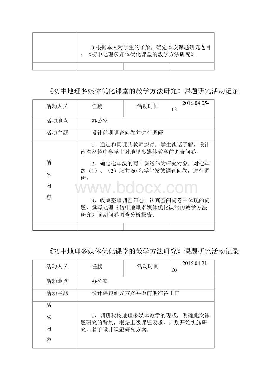 课题设计研究活动记录文本Word格式文档下载.docx_第2页