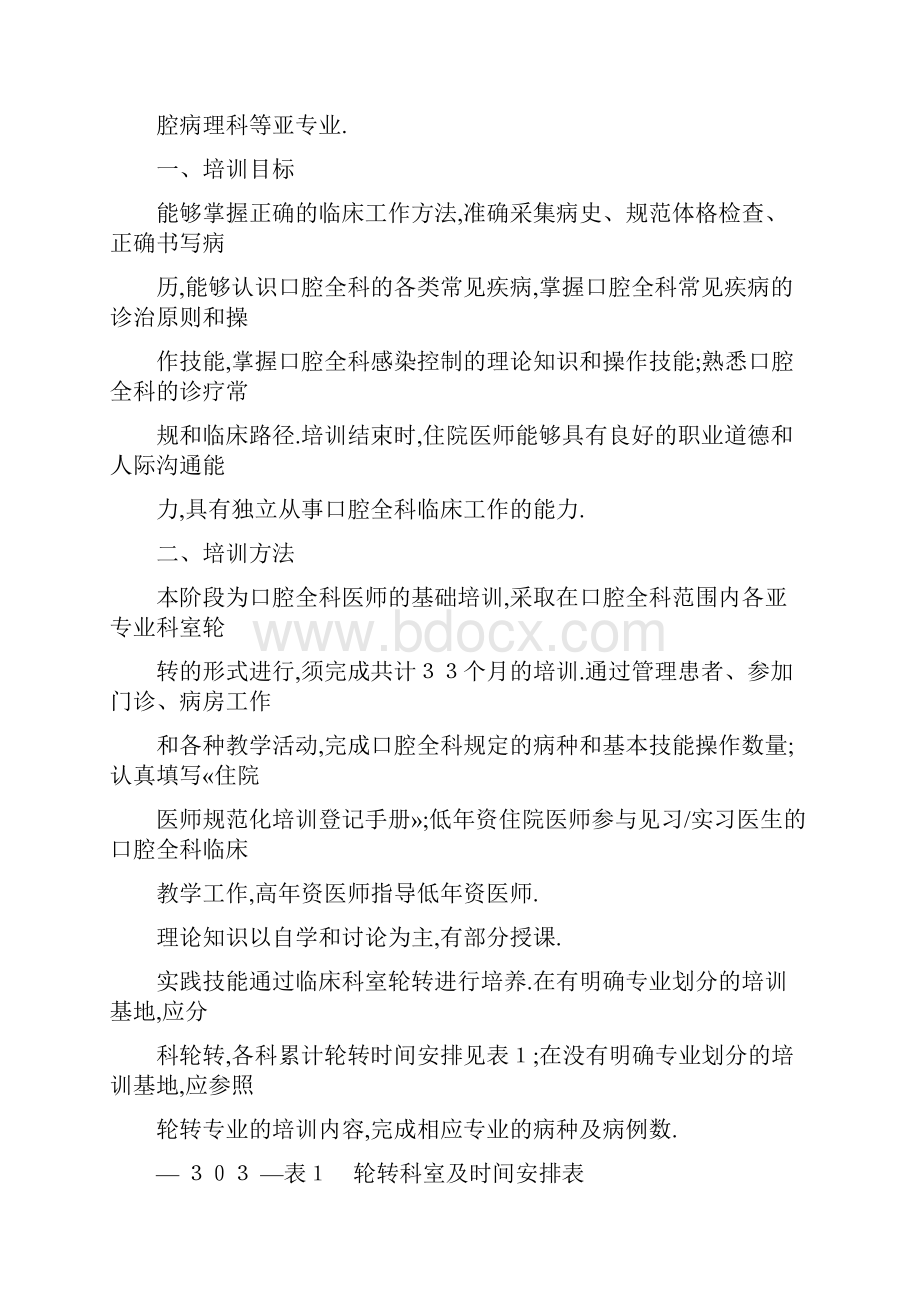 口腔医师规范化培训文档格式.docx_第2页