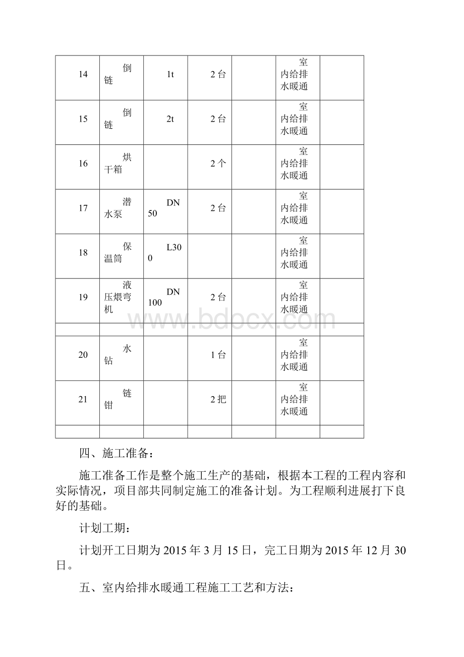 室内给排水暖通施工方案Word格式文档下载.docx_第3页