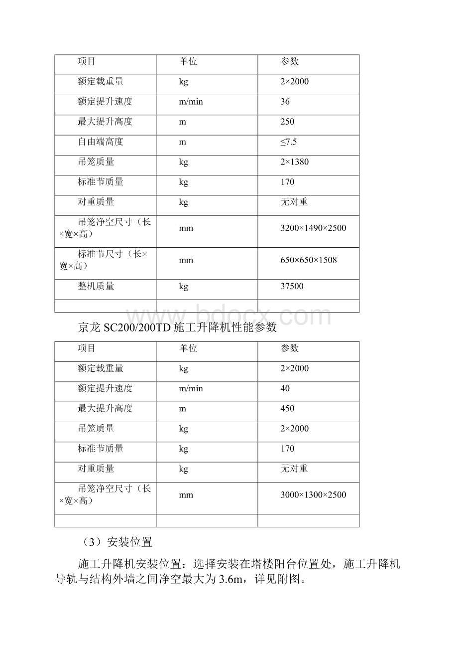 施工升降机附墙架工程施工设计方案Word文件下载.docx_第3页