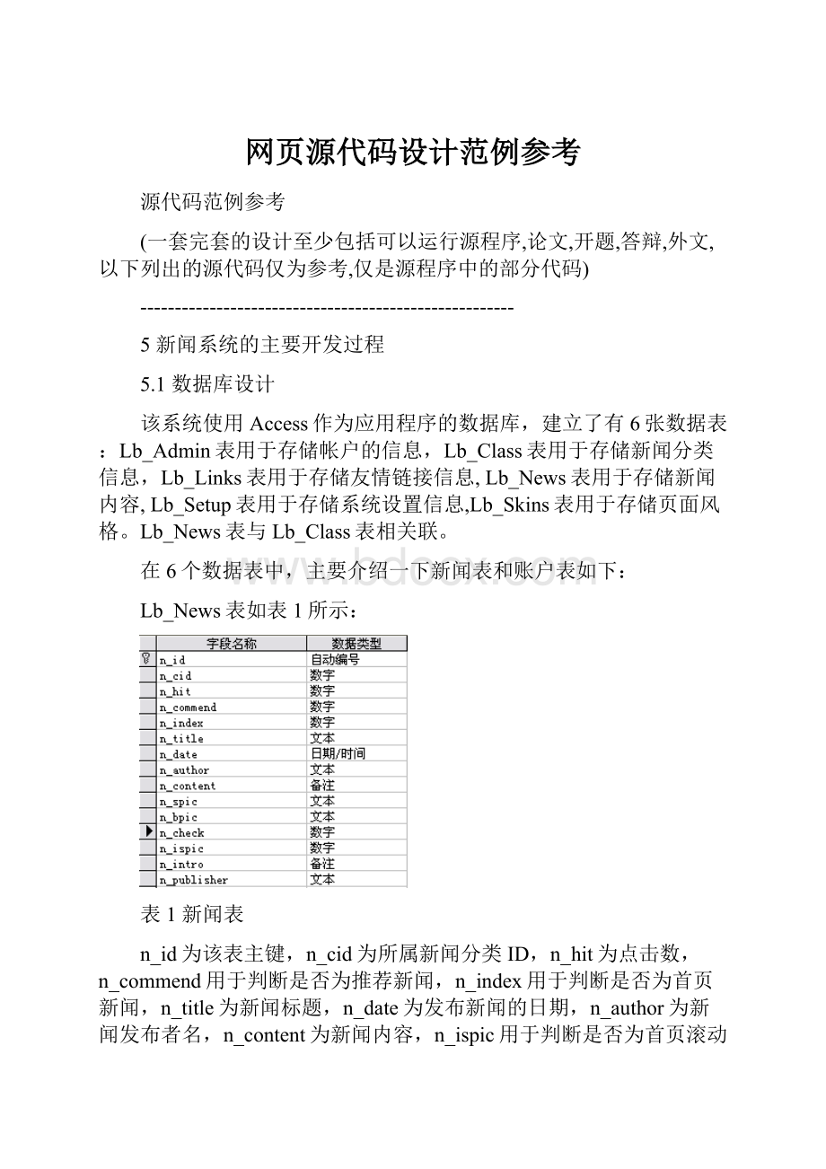 网页源代码设计范例参考.docx_第1页