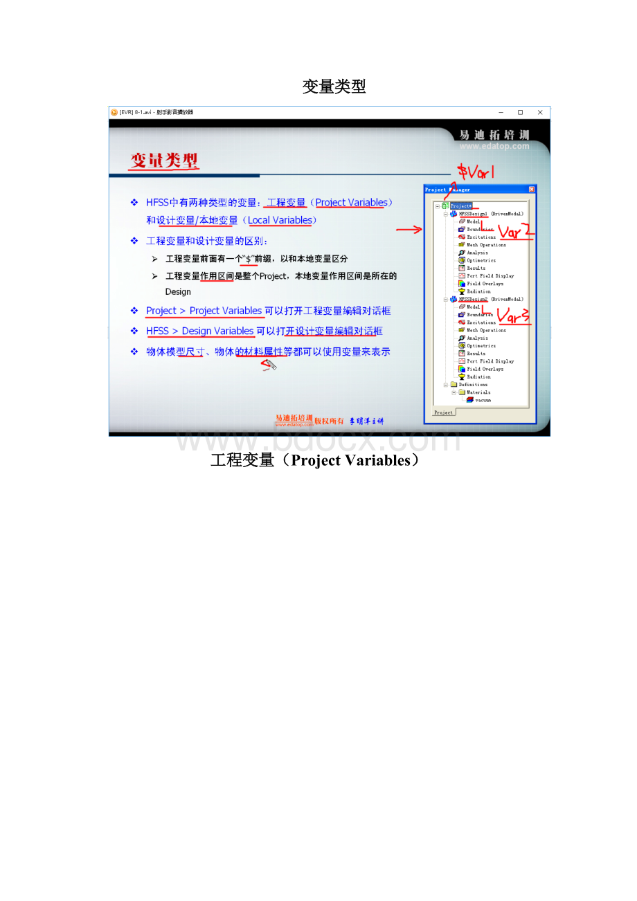 HFSS中的变量和Optimetrics的使用变量设置.docx_第2页