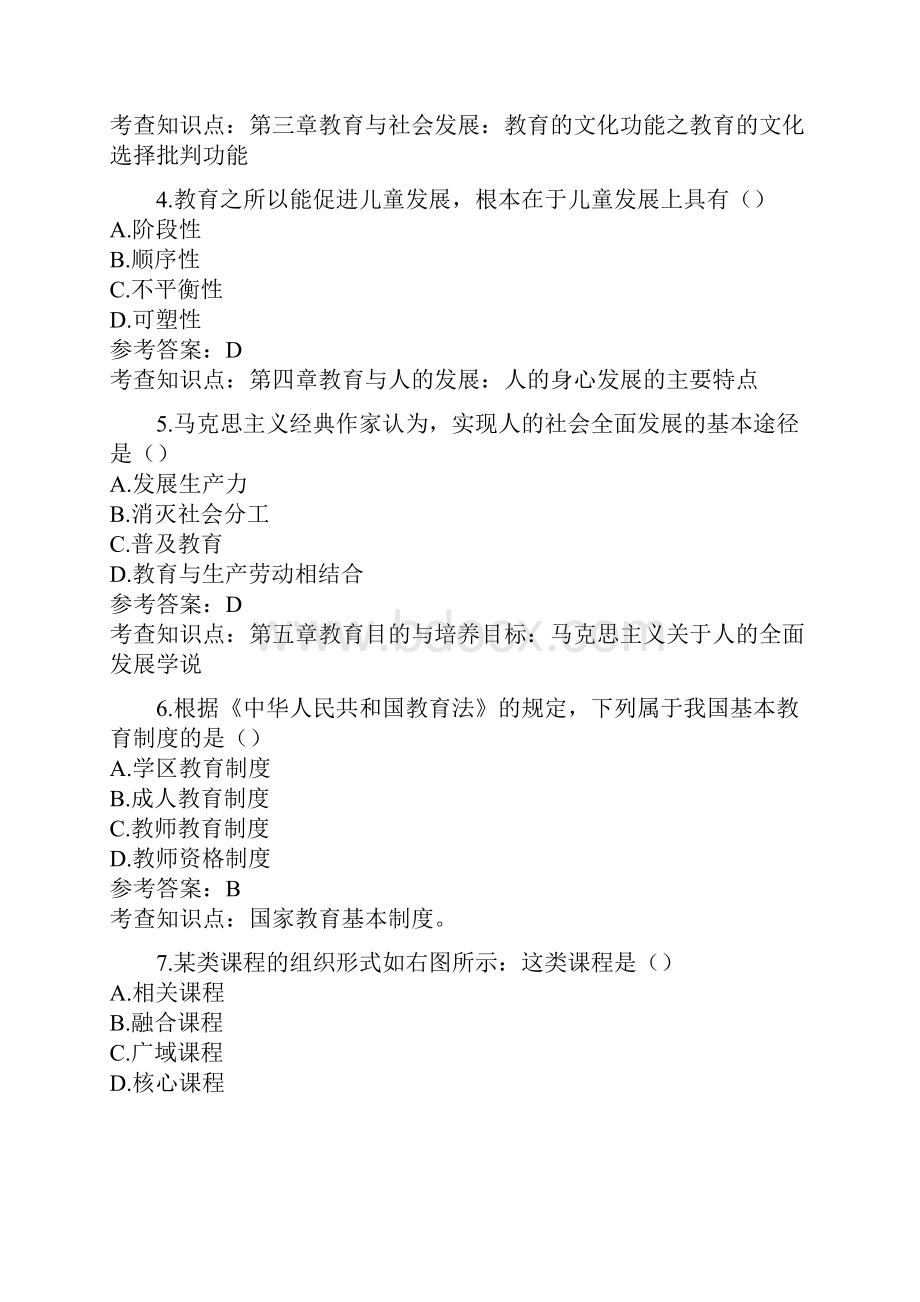 教育学专业基础综合真题答案详解.docx_第2页