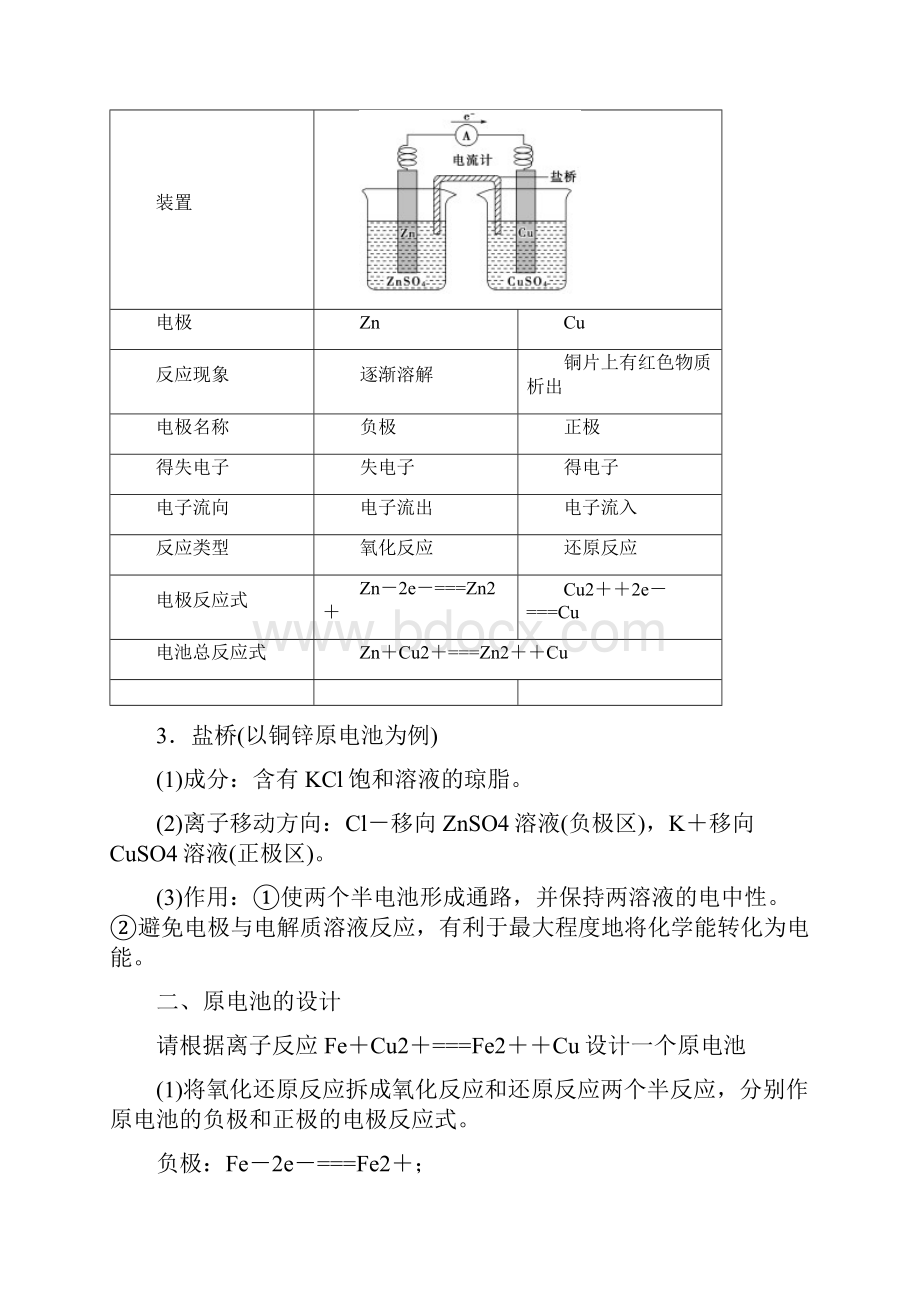 原电池的工作原理苏教版高中化学选修4教案设计Word文件下载.docx_第2页