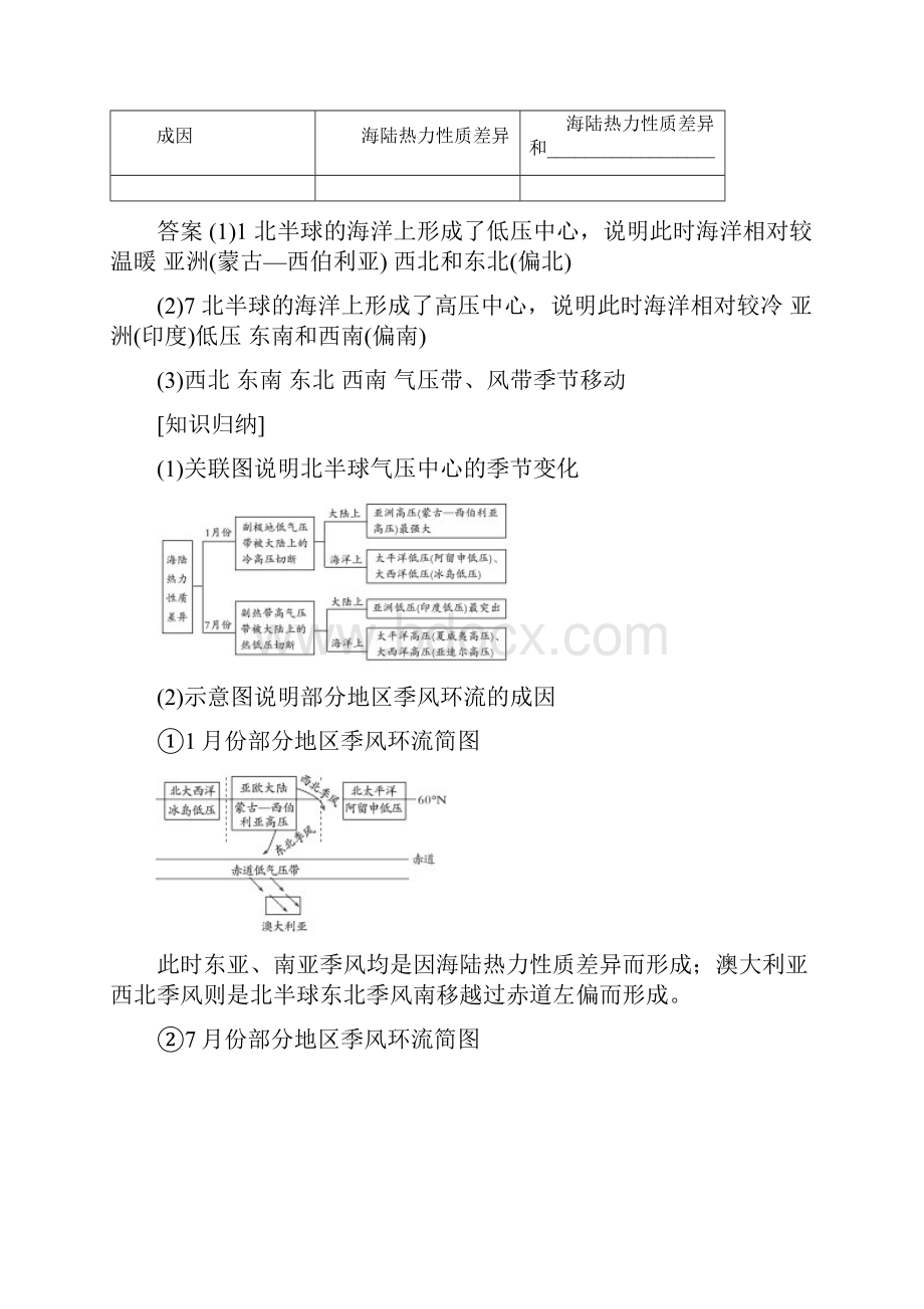 届高考地理二轮复习浙江专用专题强化考点训练专题3 大气环境 9.docx_第2页