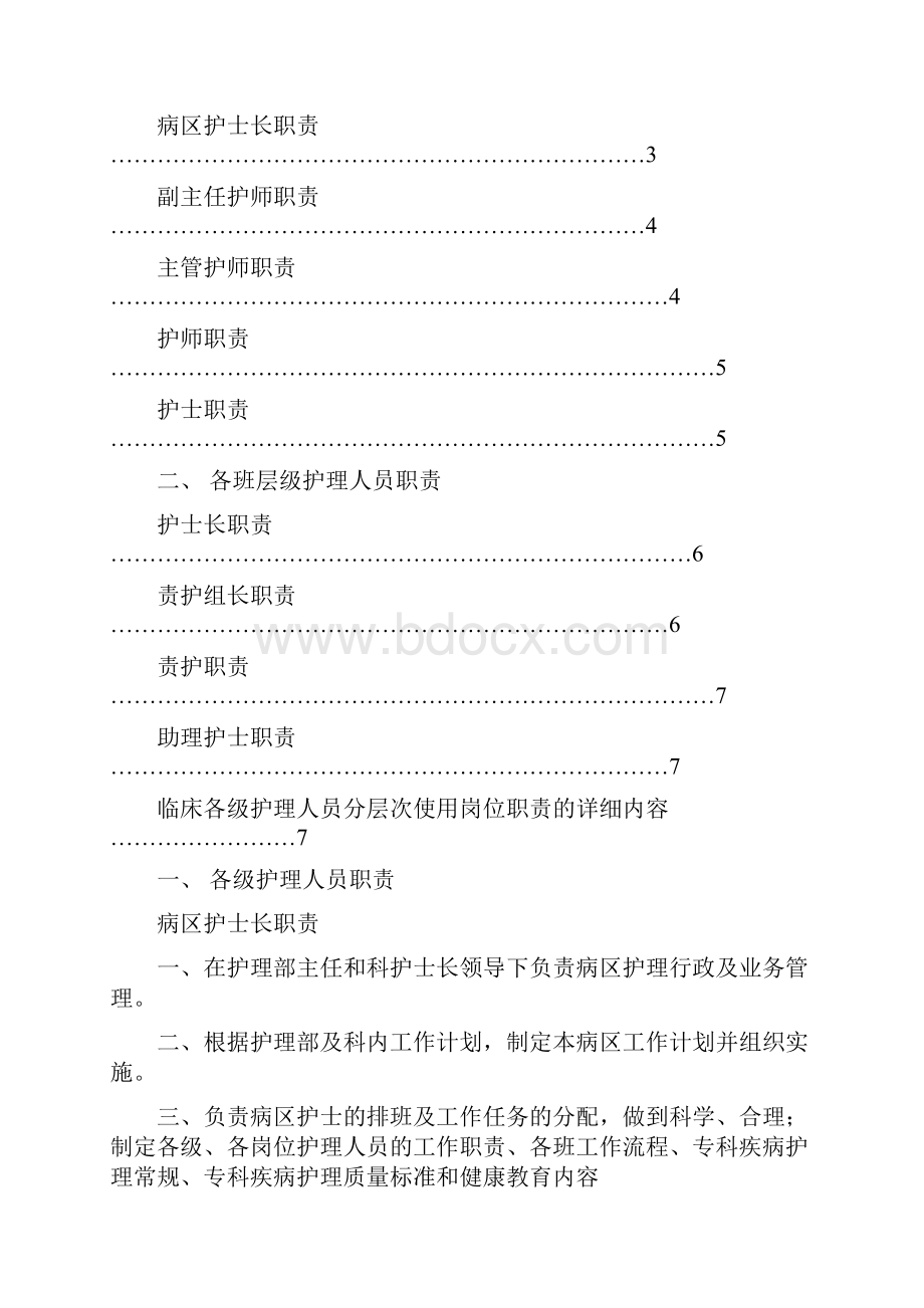 各级各类护士职责Word下载.docx_第2页