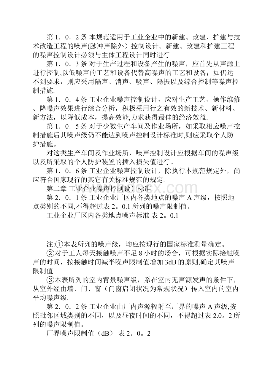 GBJ8785工业企业噪声控制设计规范.docx_第2页