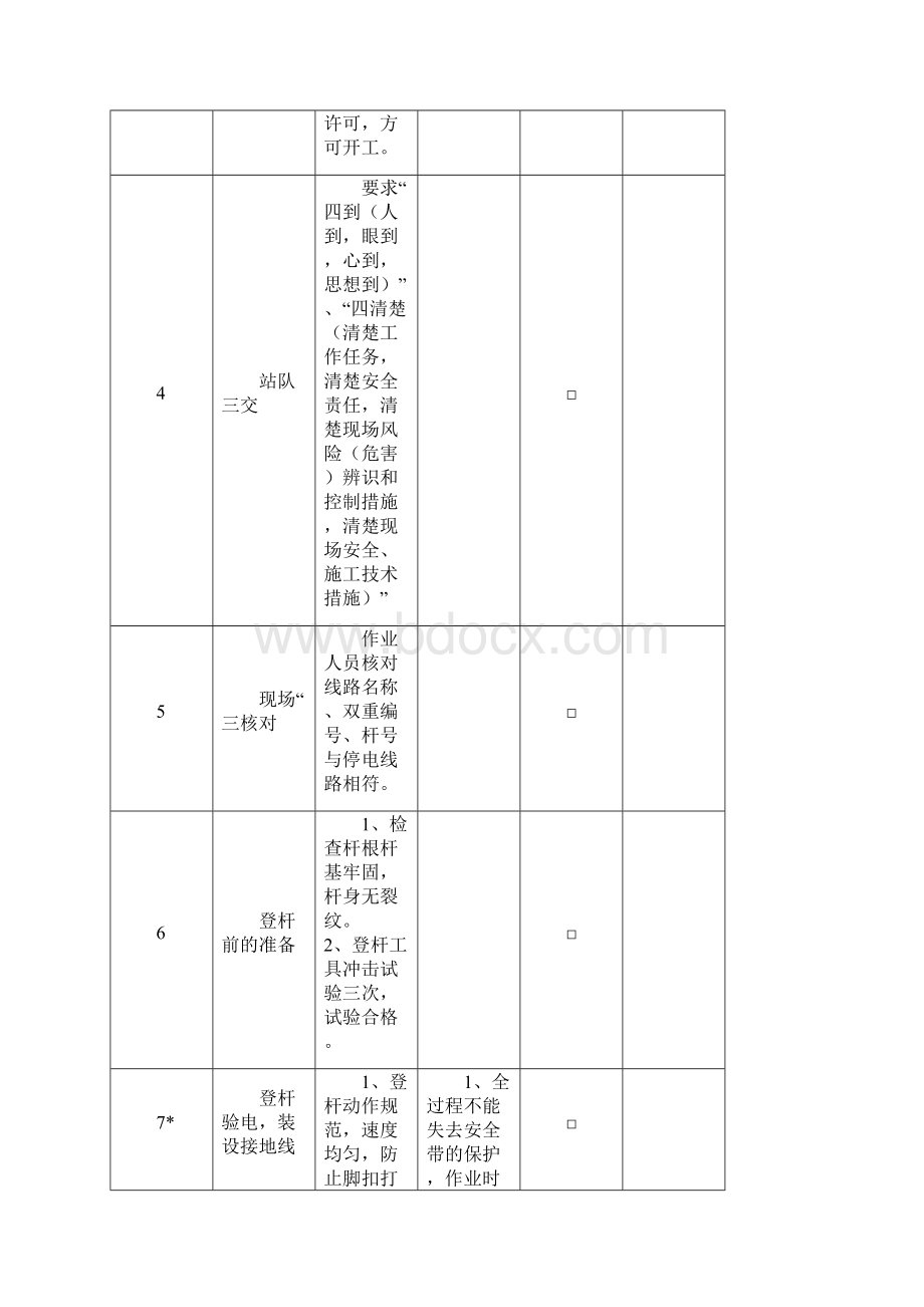 电力施工工序卡资料Word文档下载推荐.docx_第3页