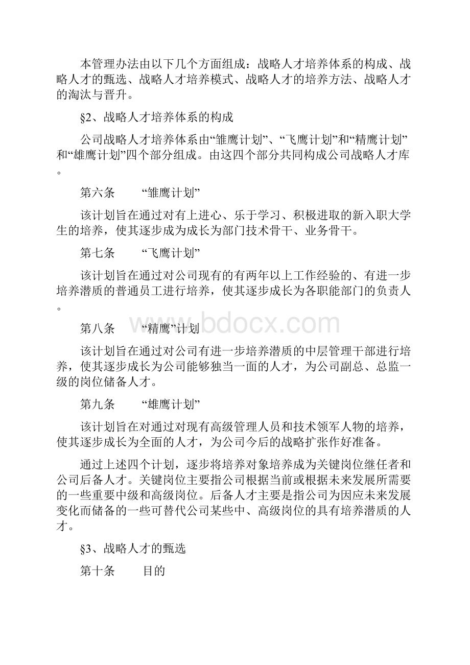 战略人才培养方案雄鹰计划之欧阳体创编Word文档下载推荐.docx_第2页