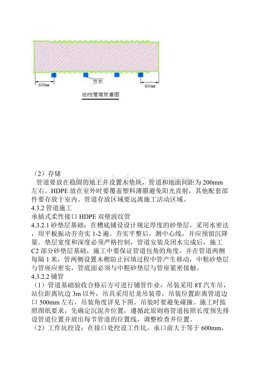 HDPE双壁波纹管专项施工设计方案Word文档格式.docx_第3页