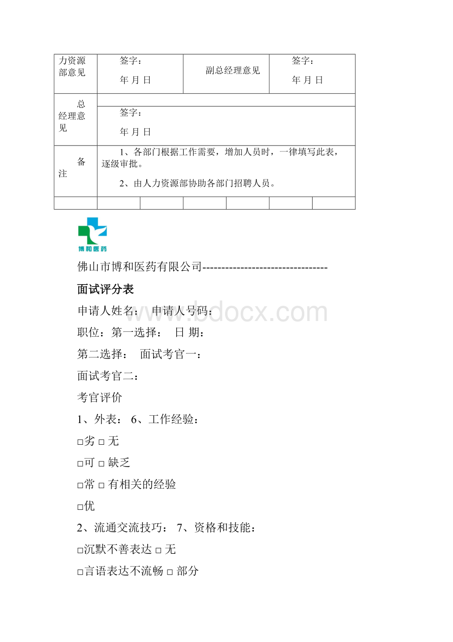 人事管理表格大全Word文档格式.docx_第3页