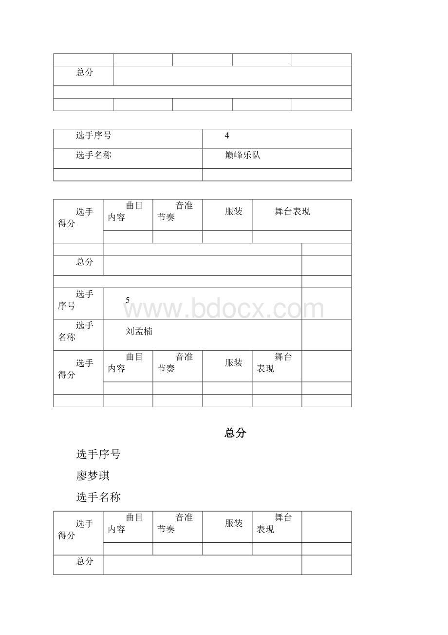 器乐大赛评分表.docx_第2页