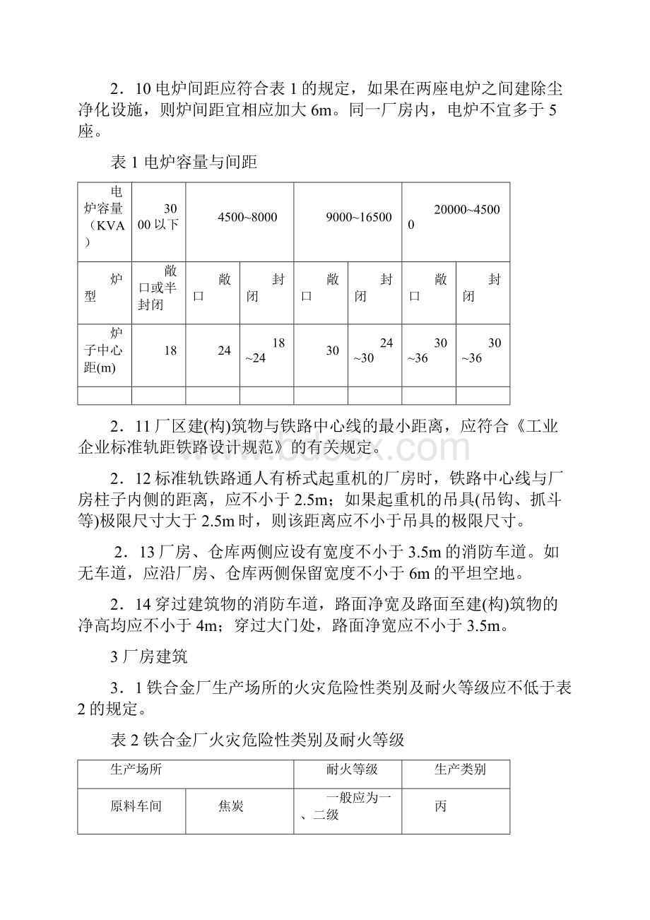 《铁合金安全规程》Word文档下载推荐.docx_第3页