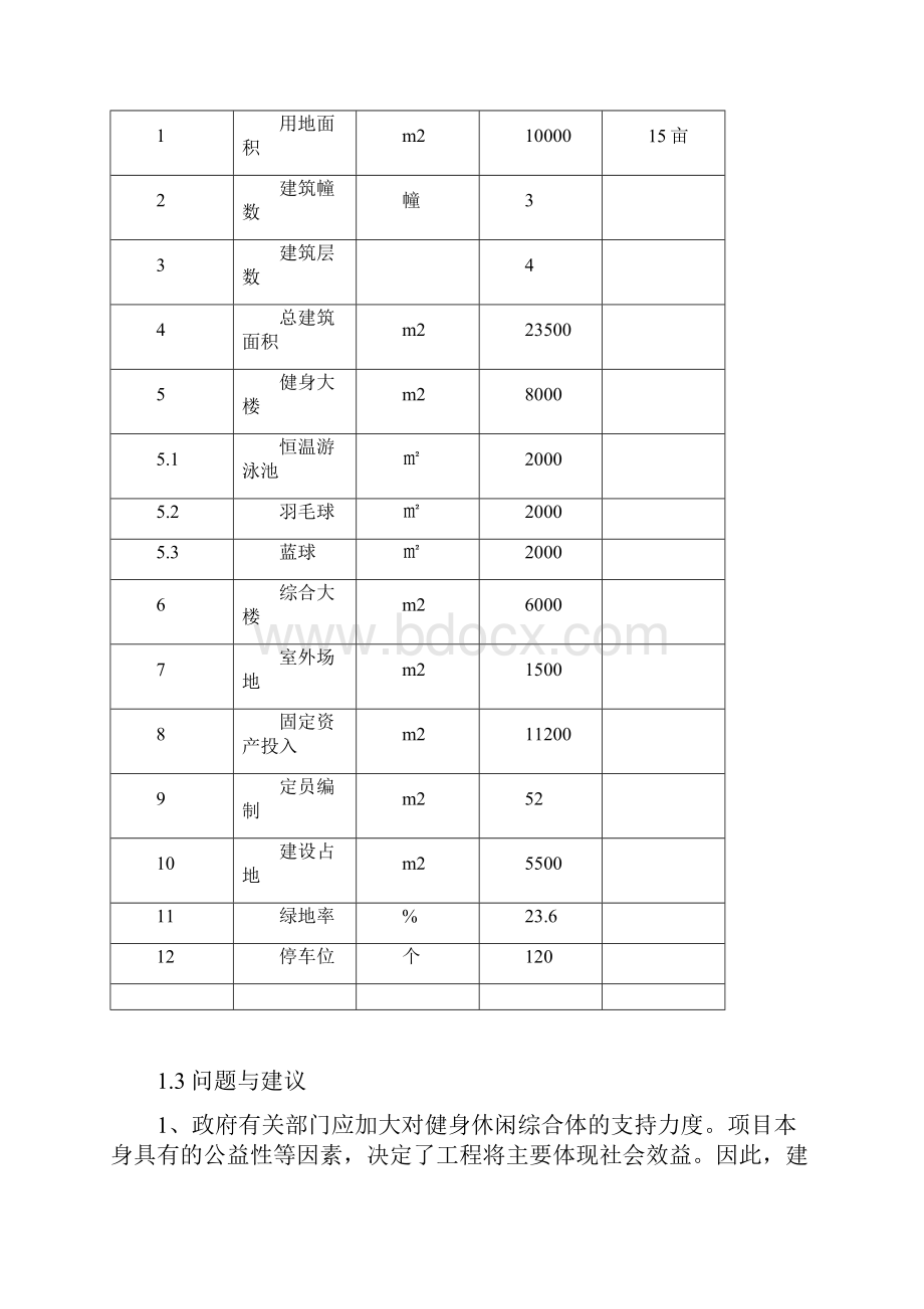 运动健身中心可行性研究报告.docx_第3页