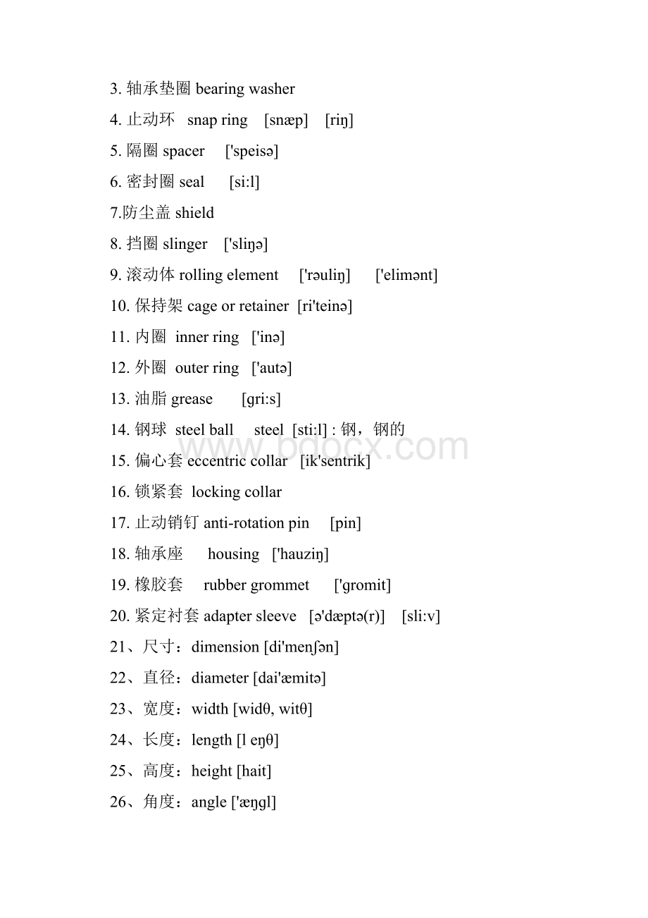 轴承专业英语大全讲解.docx_第3页
