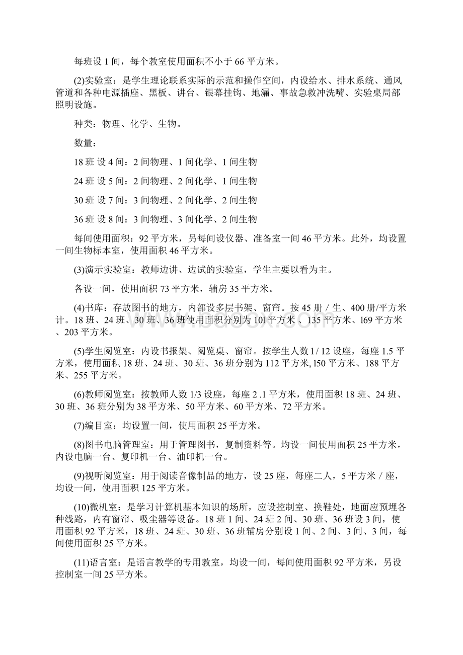 江苏省普通中学基本实现现代化校舍建设标准.docx_第3页