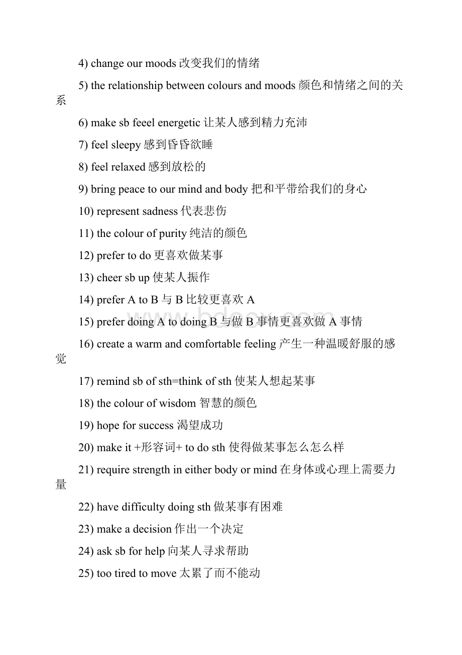 牛津译林版九年级上册英语词组总结材料.docx_第3页