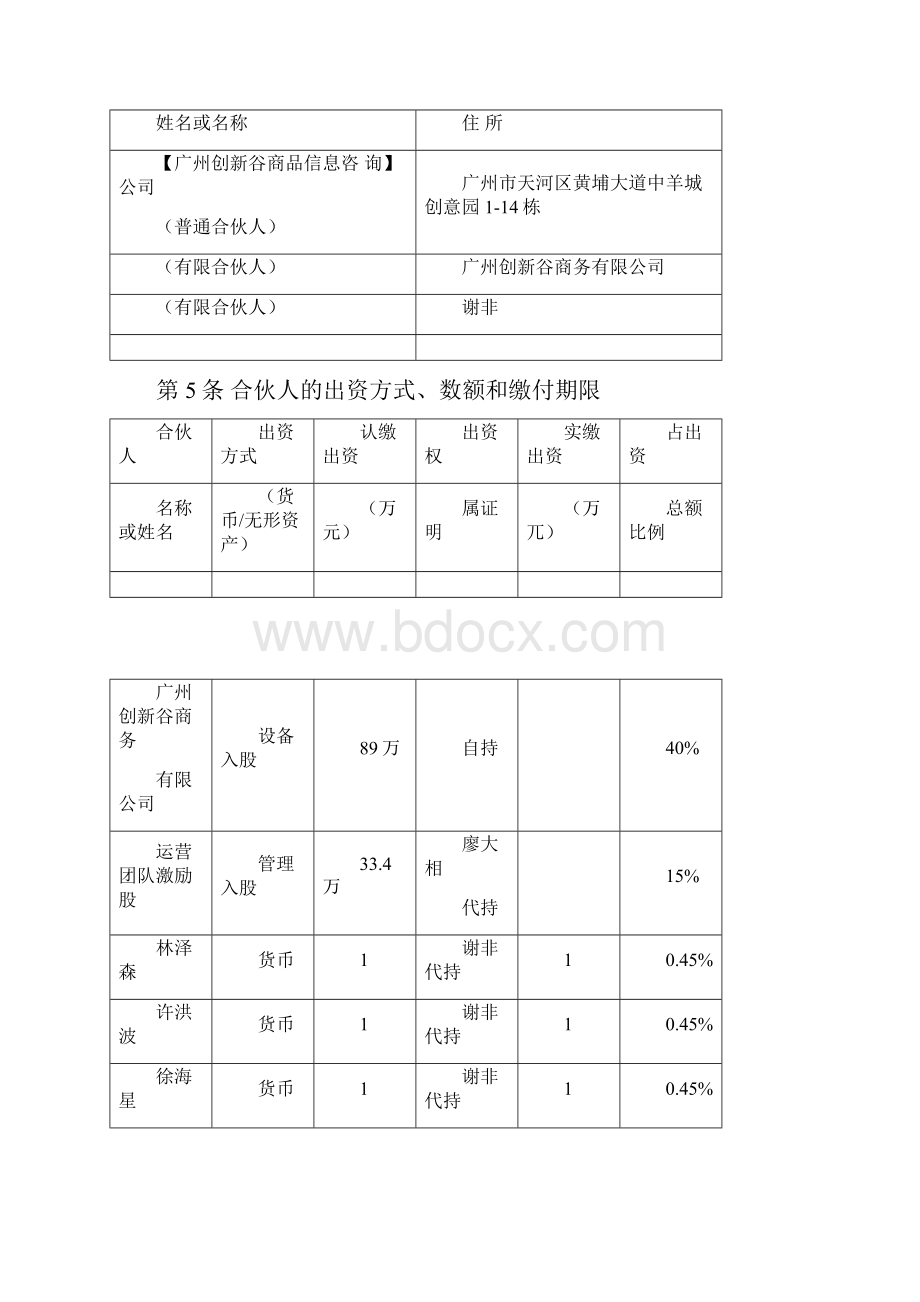 《合伙协议》合同众筹执行版.docx_第3页