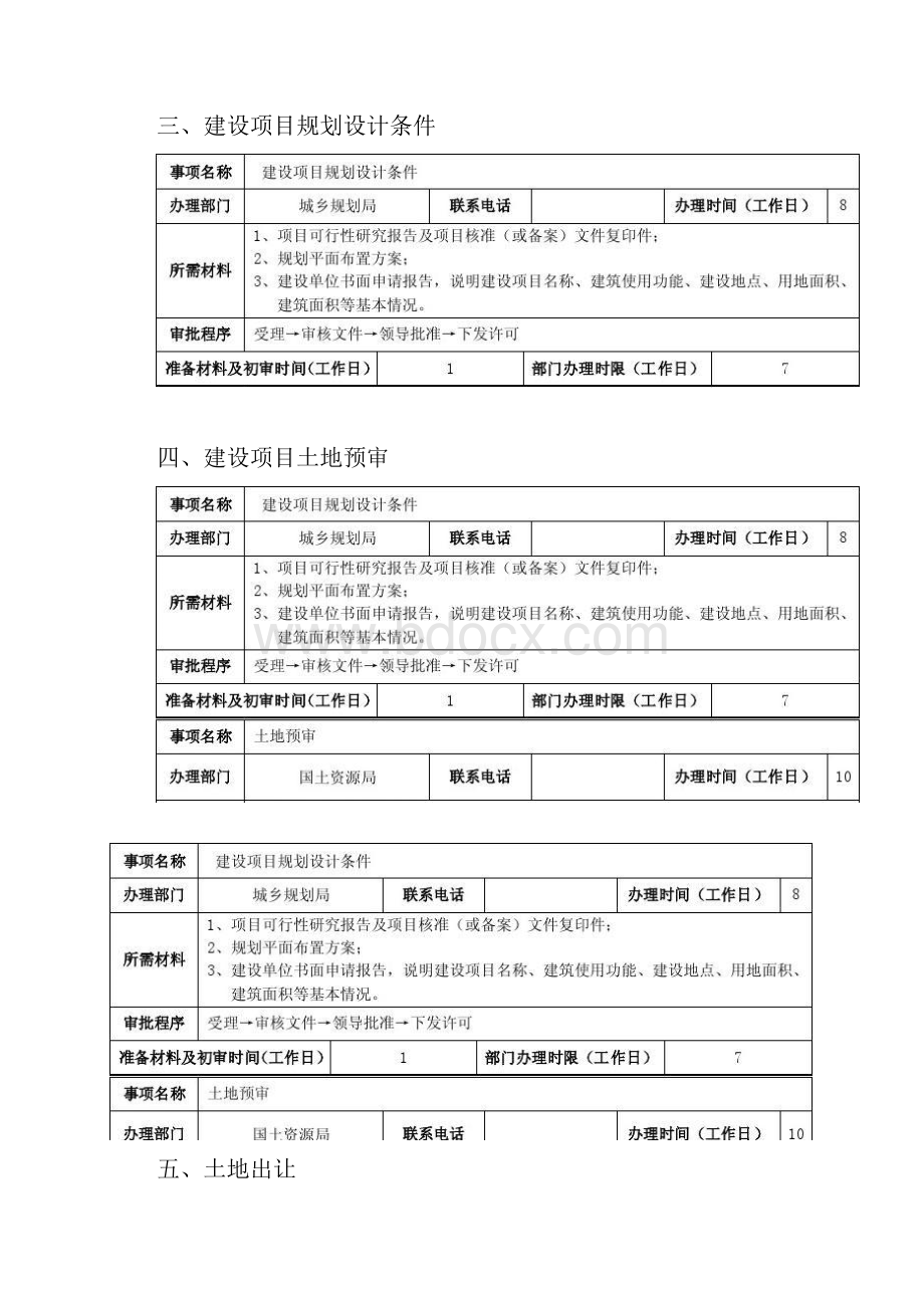 工程建设手续办理指南及流程图Word文档格式.docx_第3页