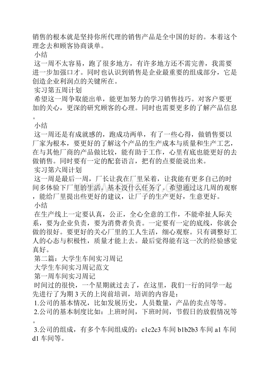 大学生车间生产线实习周记精选多篇.docx_第2页