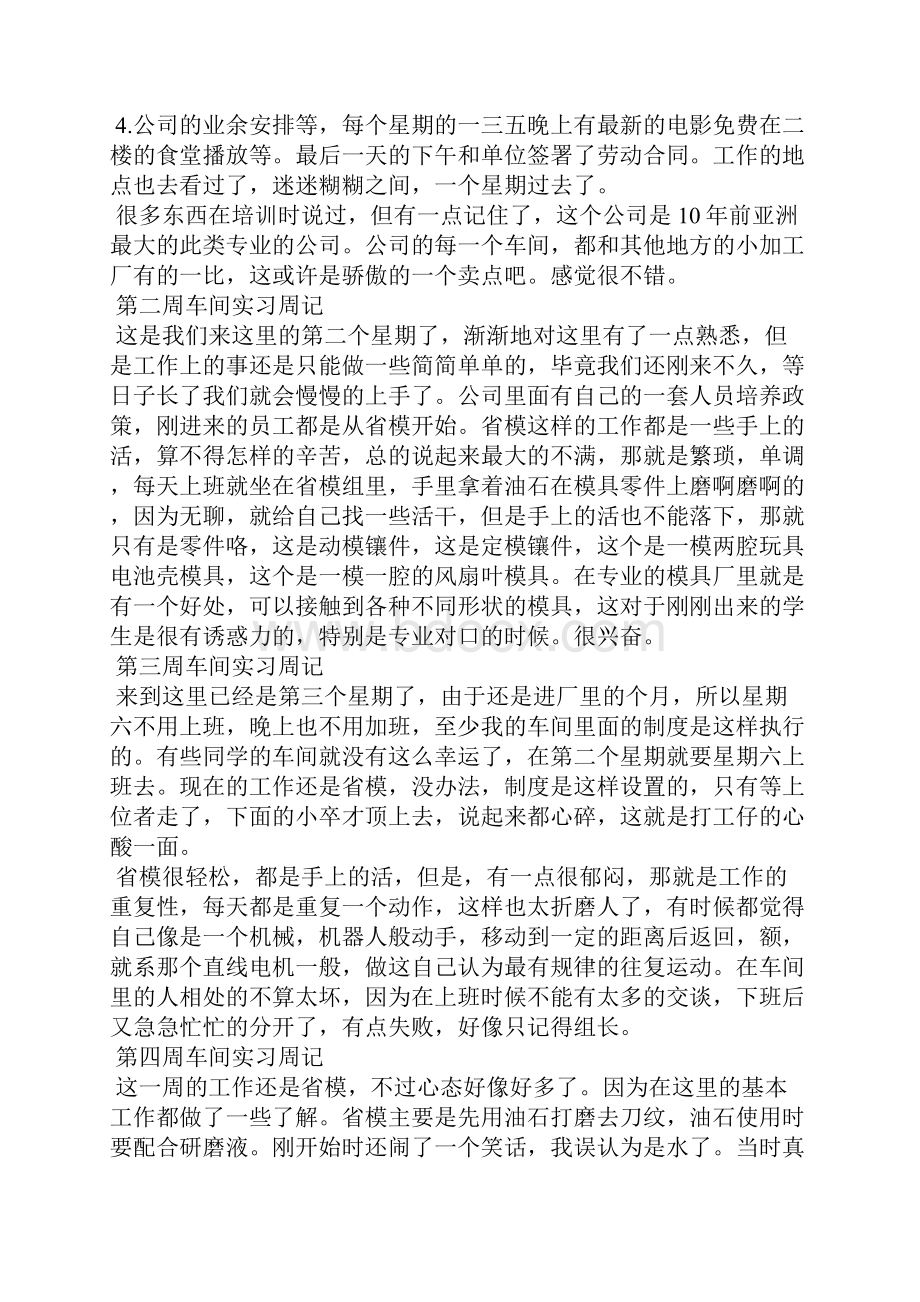 大学生车间生产线实习周记精选多篇.docx_第3页