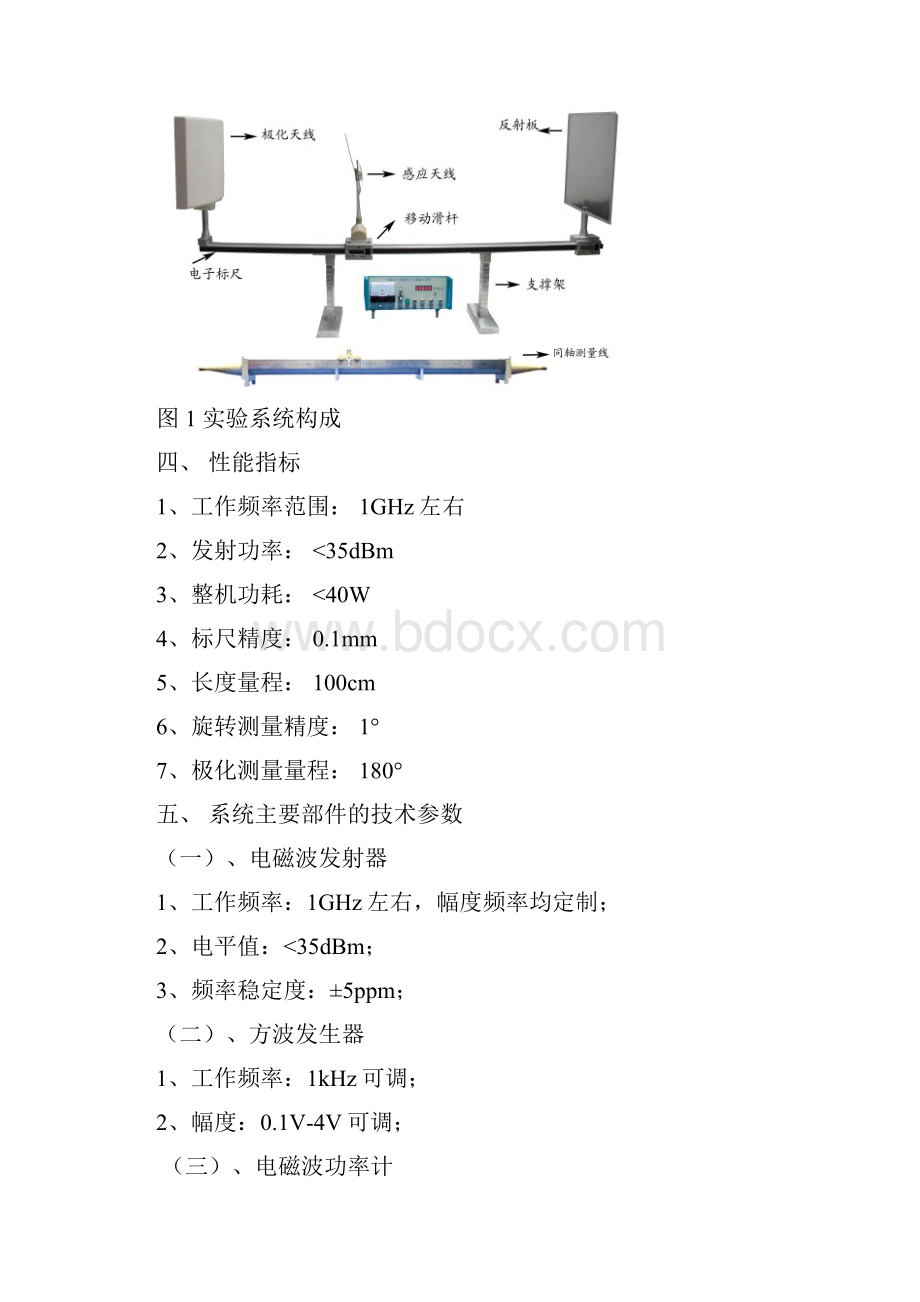 整理最新电磁场与电磁波实验指导书.docx_第3页