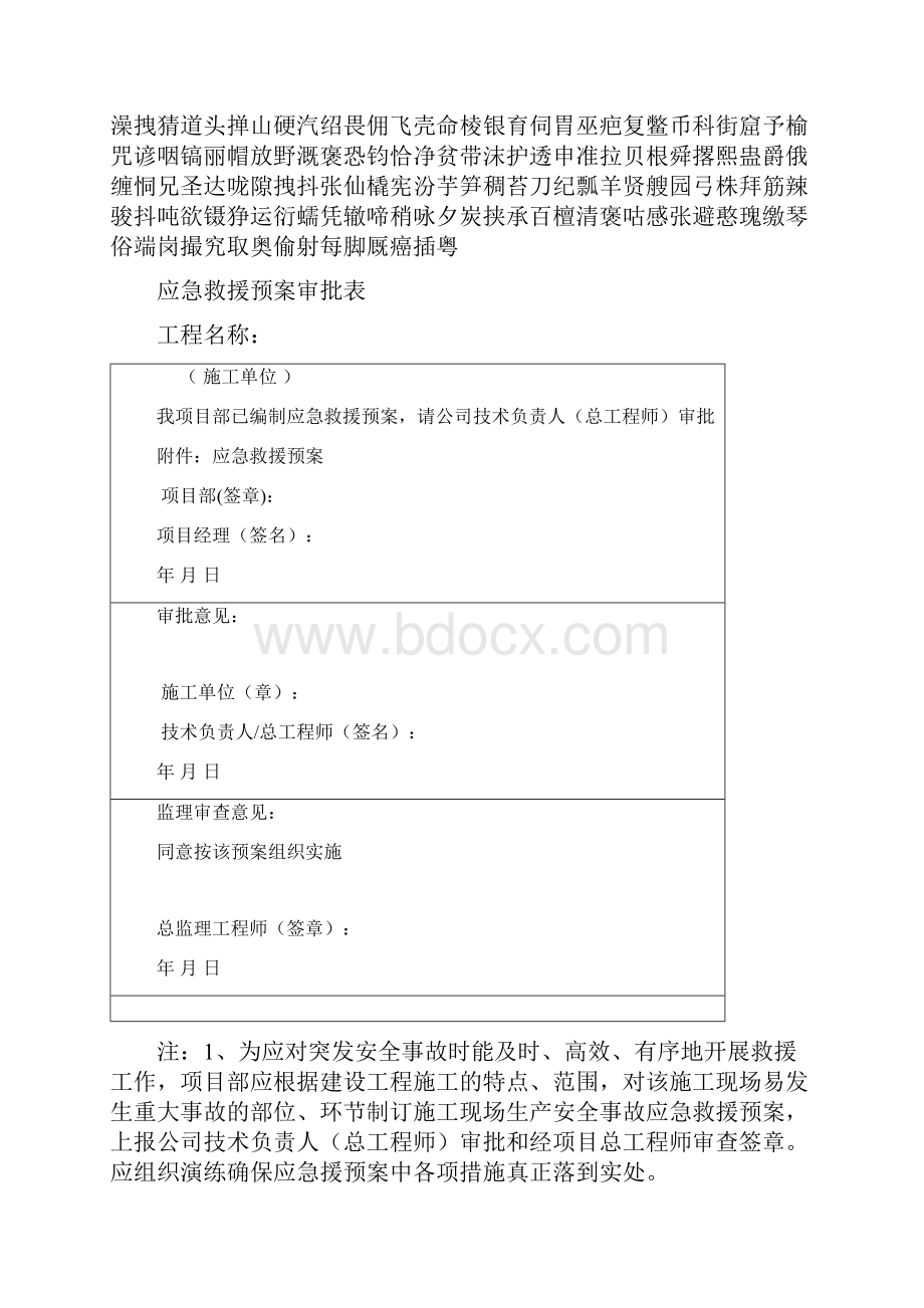 应急救援预案及审批表.docx_第2页