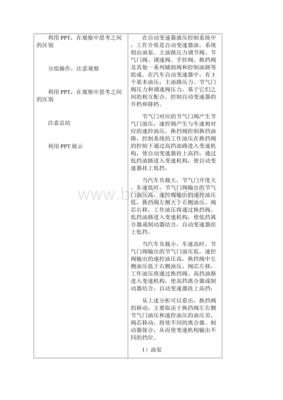 自动变速器的组成与基本控制原理教案.docx_第3页