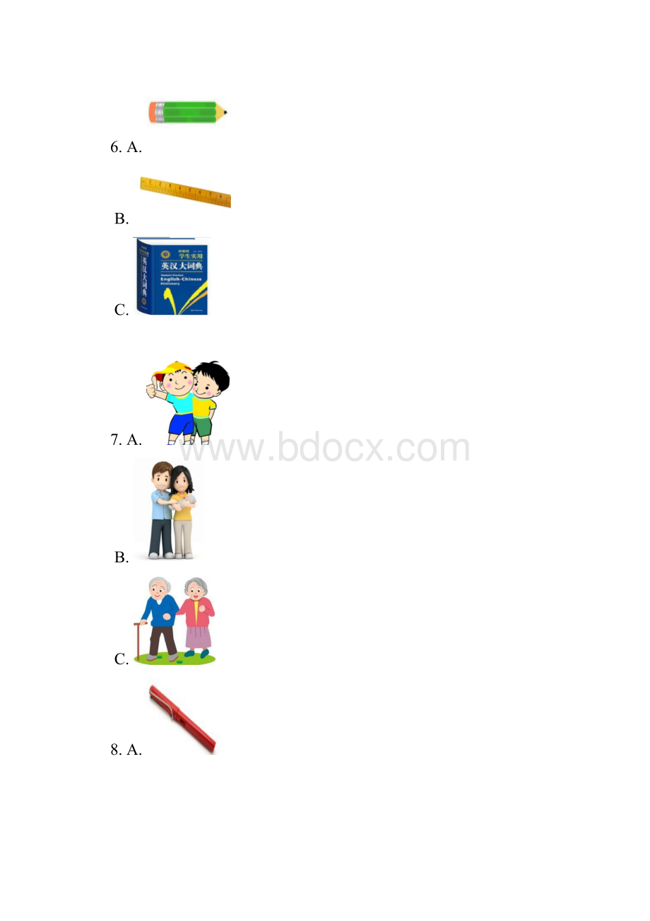 七年级英语上学期期中试题 人教新目标版4.docx_第2页