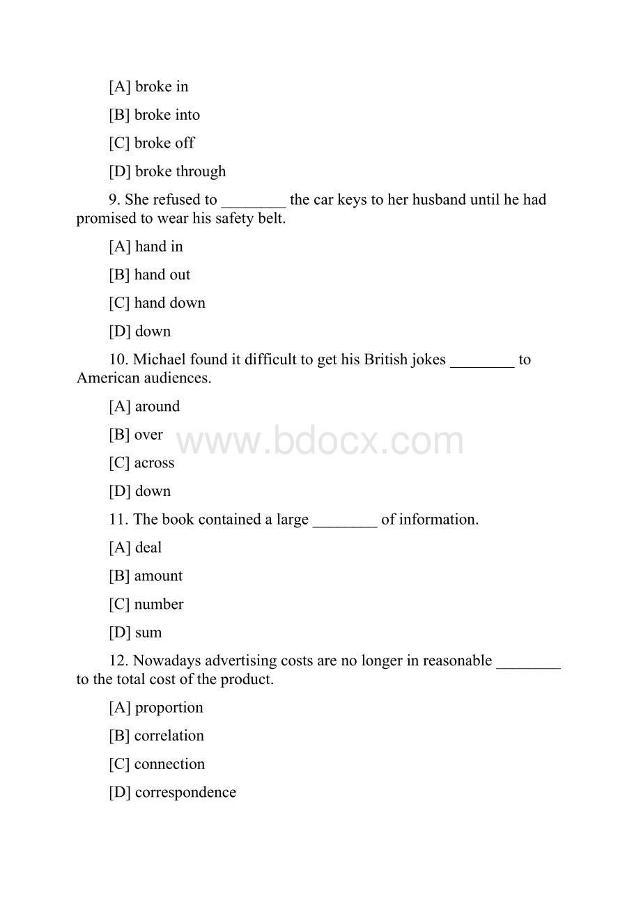 历年考研英语真题与答案.docx_第3页