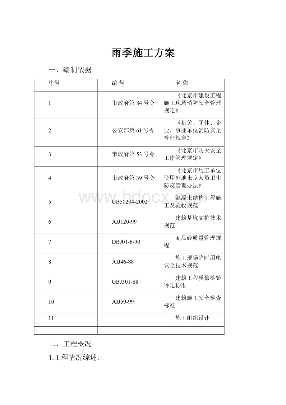 雨季施工方案.docx