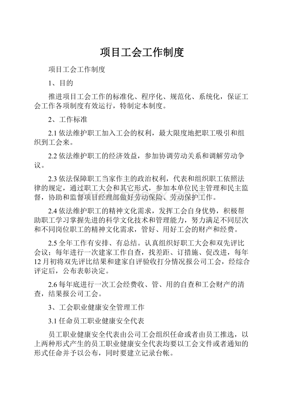 项目工会工作制度.docx