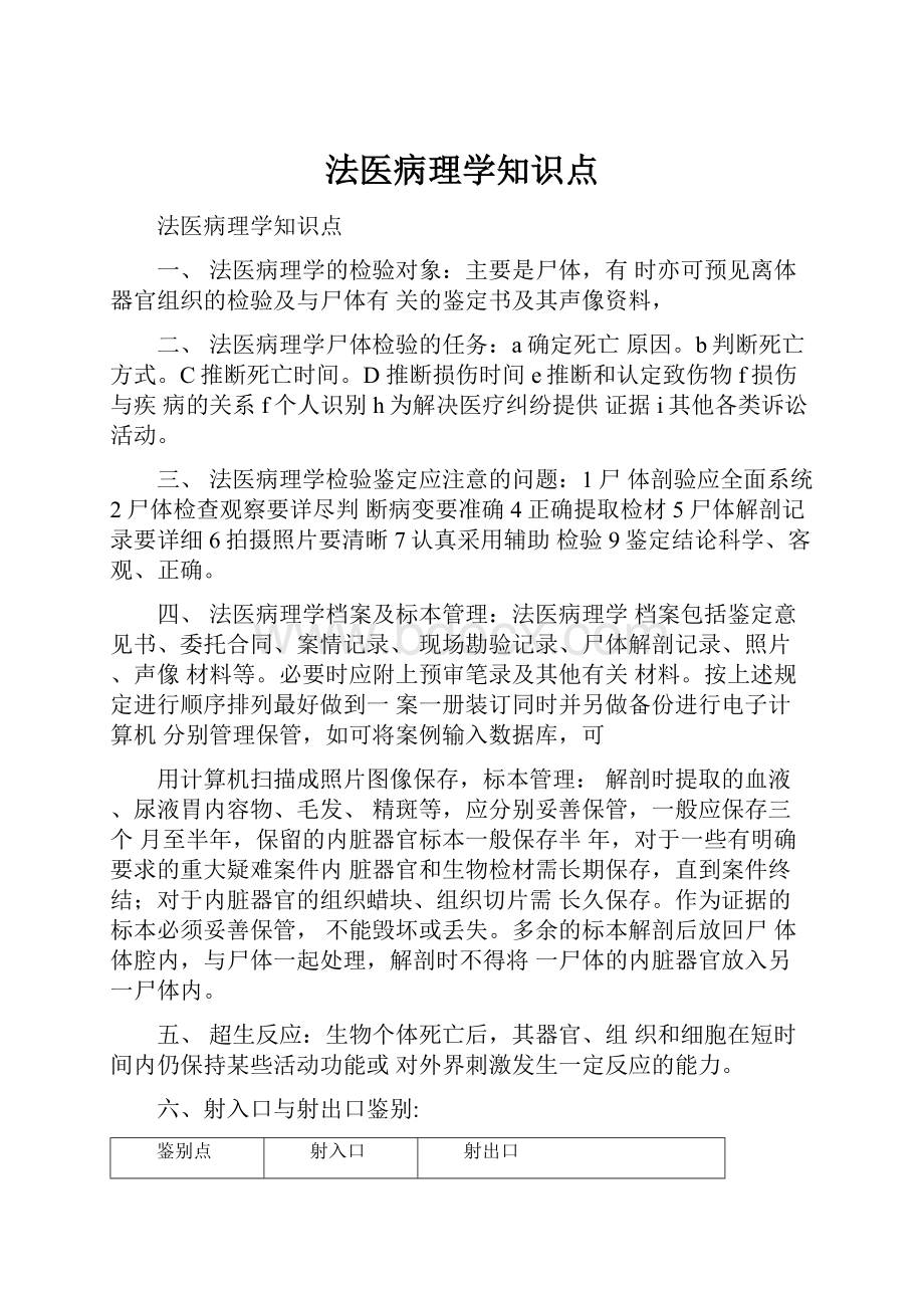 法医病理学知识点.docx