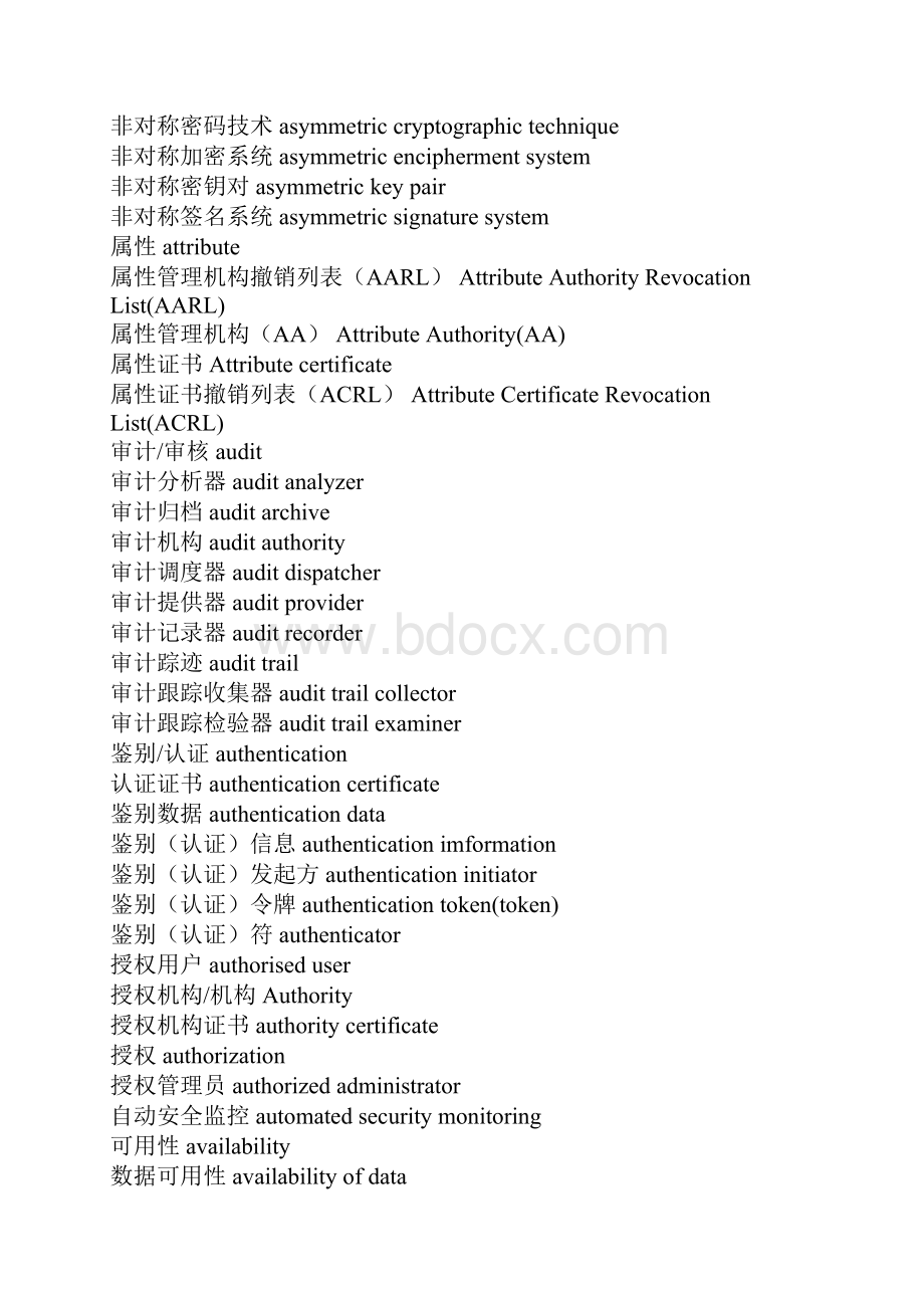 Network Security Glossary网络安全技术词汇.docx_第2页