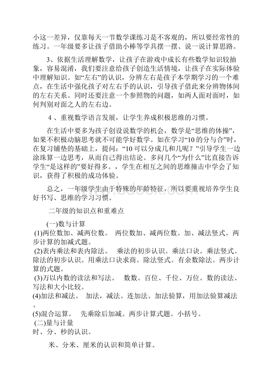 小学各年级数学 重难点学习方法.docx_第2页