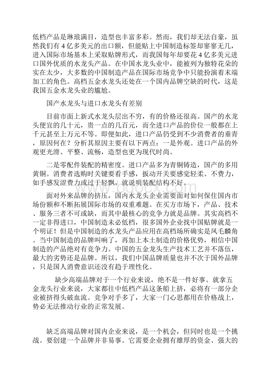 营销策划 帝朗水龙头.docx_第2页