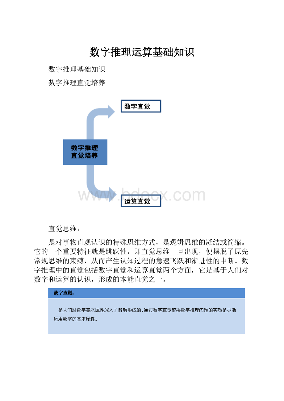 数字推理运算基础知识.docx