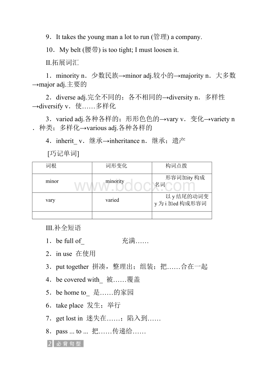 高中英语Module5EthnicCultureSectionⅡLanguagePointsⅠIntroductionReadingandVocabulary教案.docx_第2页