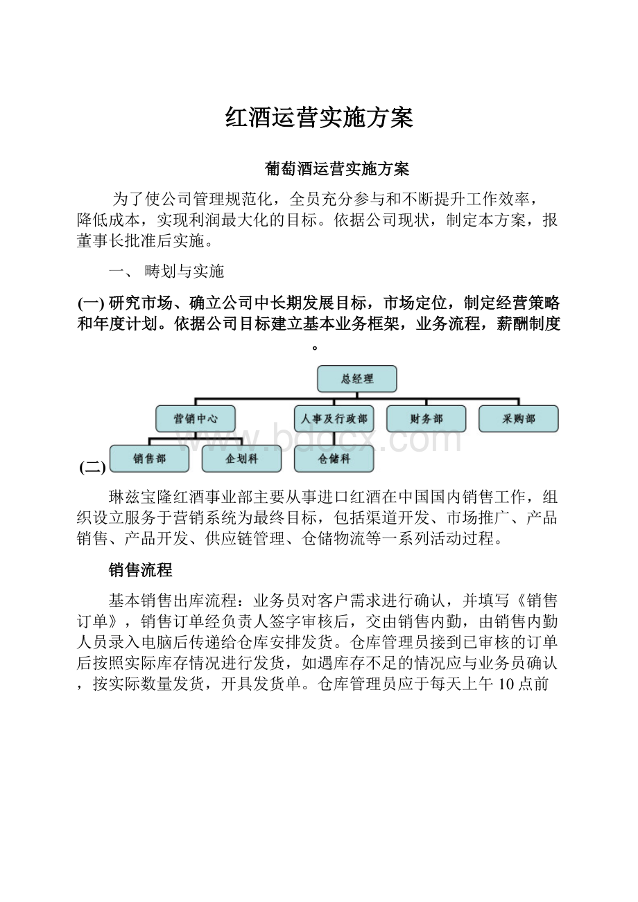 红酒运营实施方案.docx_第1页