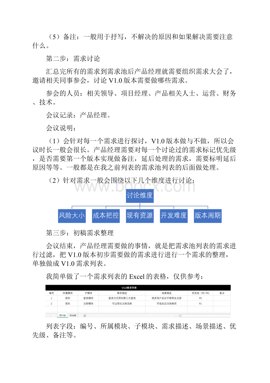 从需求池整理到需求确认的全过程产品经理教程文件.docx_第3页