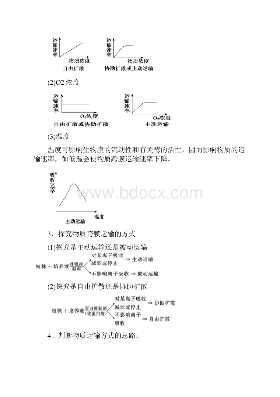 届 生物二轮复习 专题三 细胞的代谢 专题突破.docx_第3页